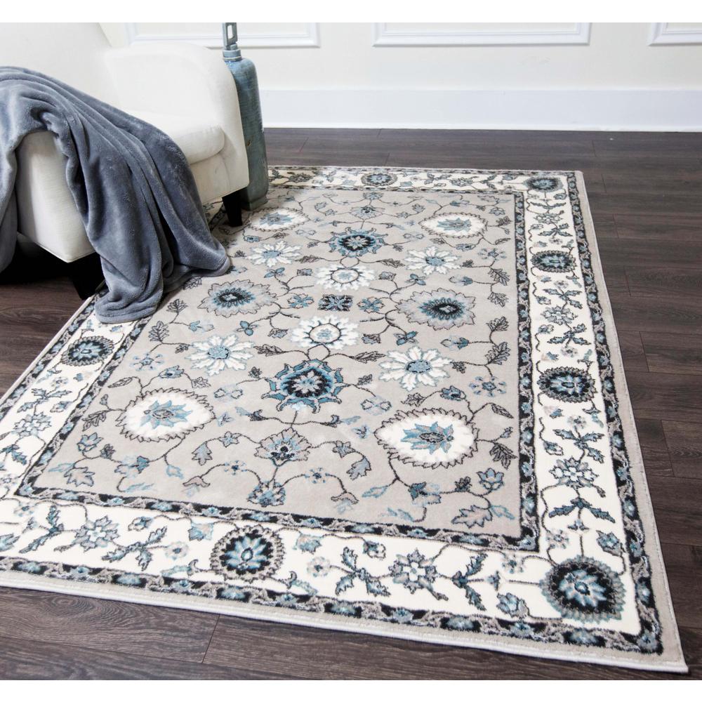 Home Dynamix Oxford Taupe 8 Ft X 10 Indoor Area Rug