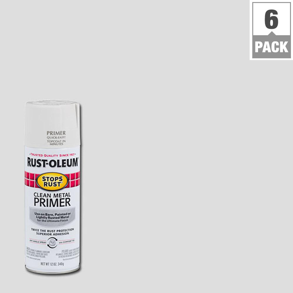 RustOleum 12 oz. Farm & Implement Red Oxide Metal Primer Spray (6Pack