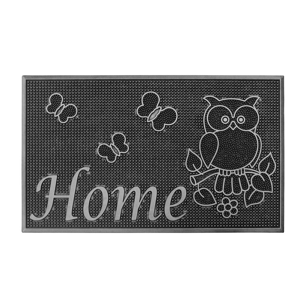 Indoor Outdoor Waterproof Door Mats The Home Depot Rubber Indoor Outdoor Welcome Home Mat