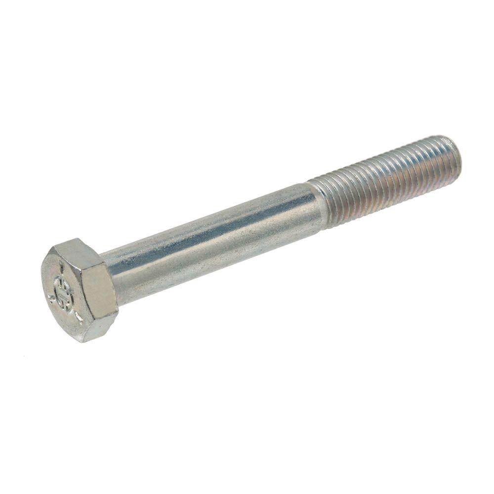 Crown Bolt 38 In X 1 12 In Zinc Hex Bolt 09920 The Home Depot 