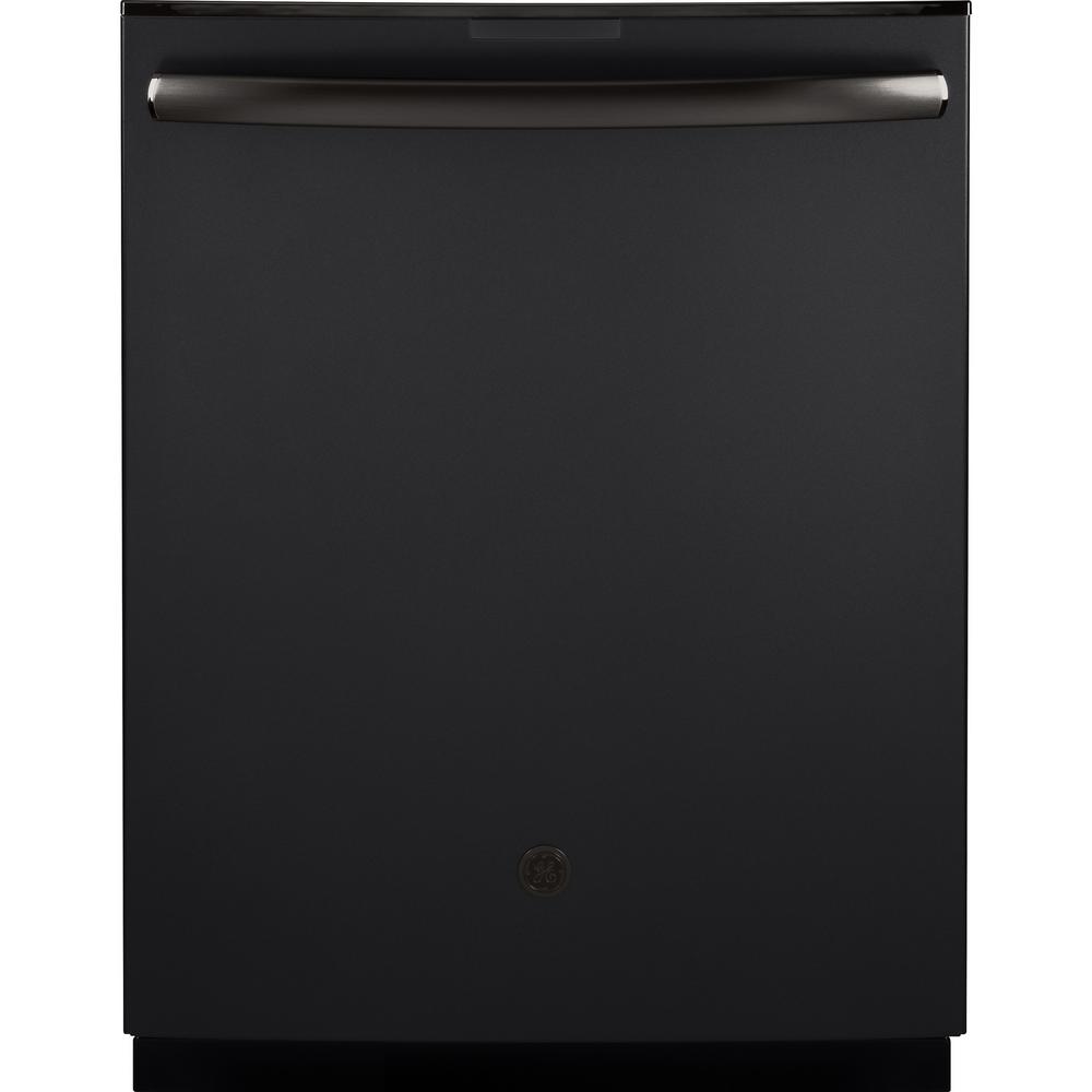 GE Cafe Top Control BuiltIn Tall Tub Dishwasher in Black Slate with