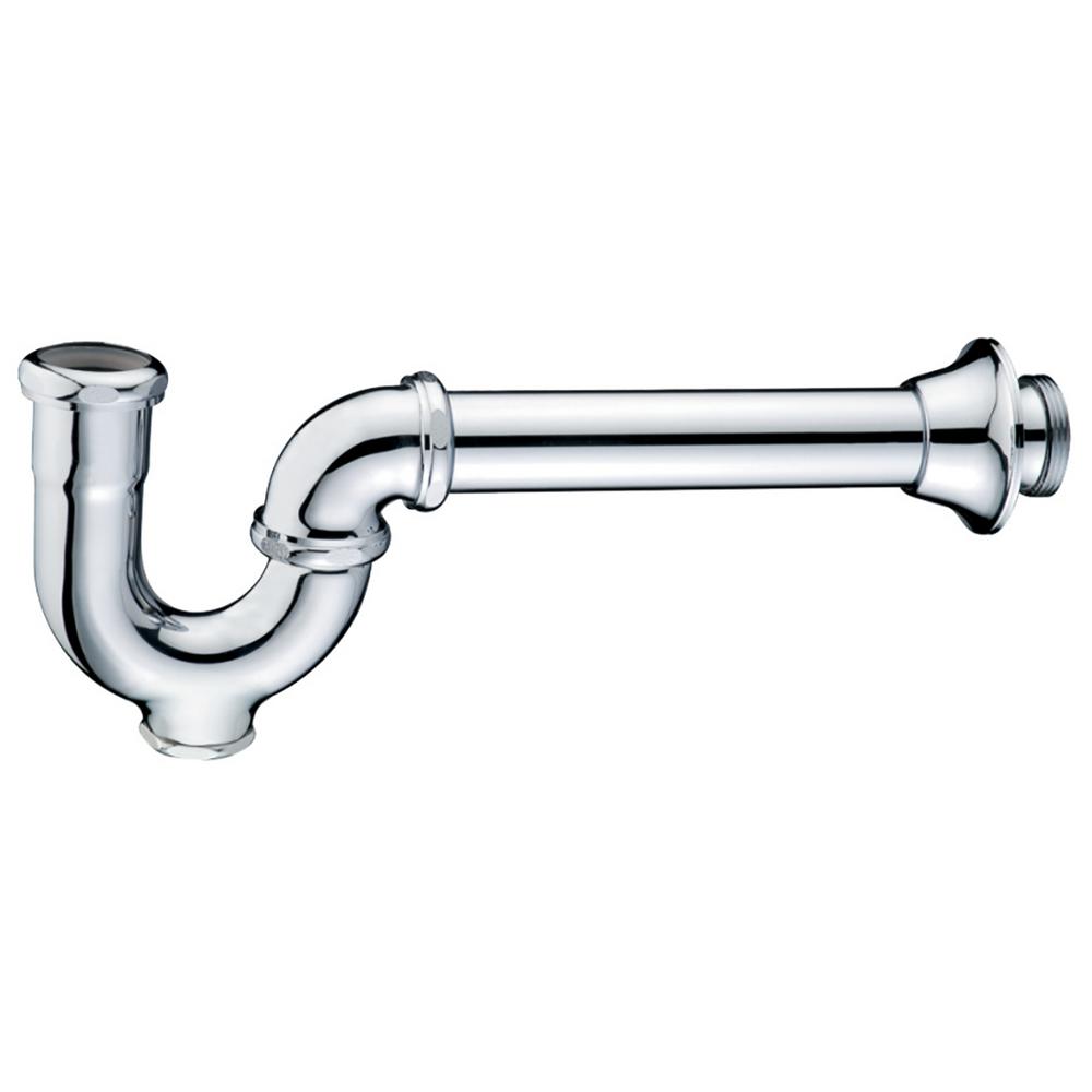 The Plumber's Choice 1-1/2 in. Utility/ Milwaukee P-Trap with Drain ...