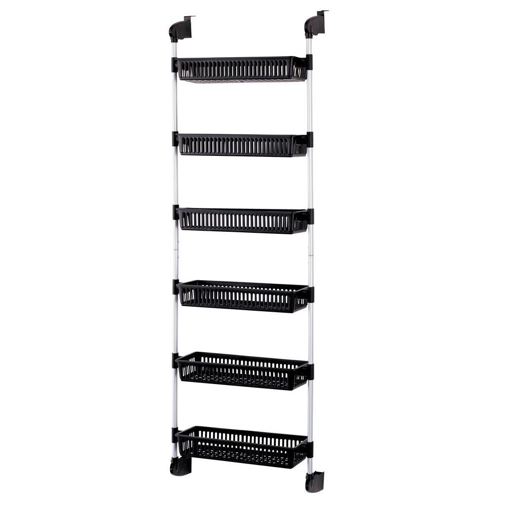 Neu Home Overdoor 6-Basket Storage Unit-17716W-1 - The Home Depot