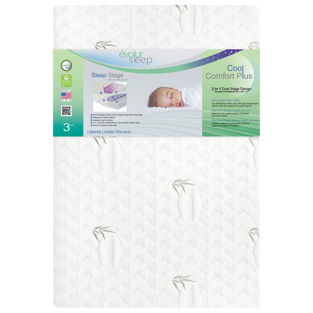 coolplus spring cot bed mattress