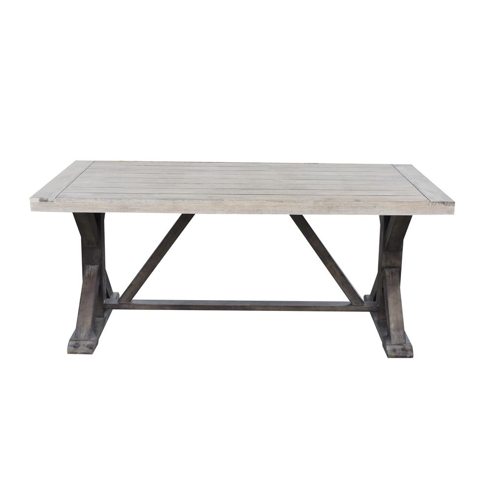 Hampton Bay Farmhouse Wood Outdoor Dining Table Cht1697 The Home Depot - Hampton Bay Farmhouse Patio Dining Table Hampton Bay Farmhouse Wood Outdoor Dining Table Cht1697 The Home Depot - Hampton Bay Farmhouse Patio Dining Table