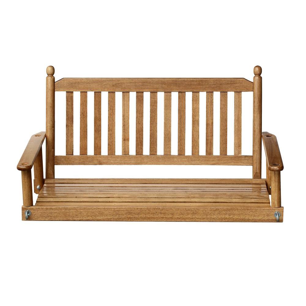 2Person Maple Porch Swing204PSMRTA The Home Depot