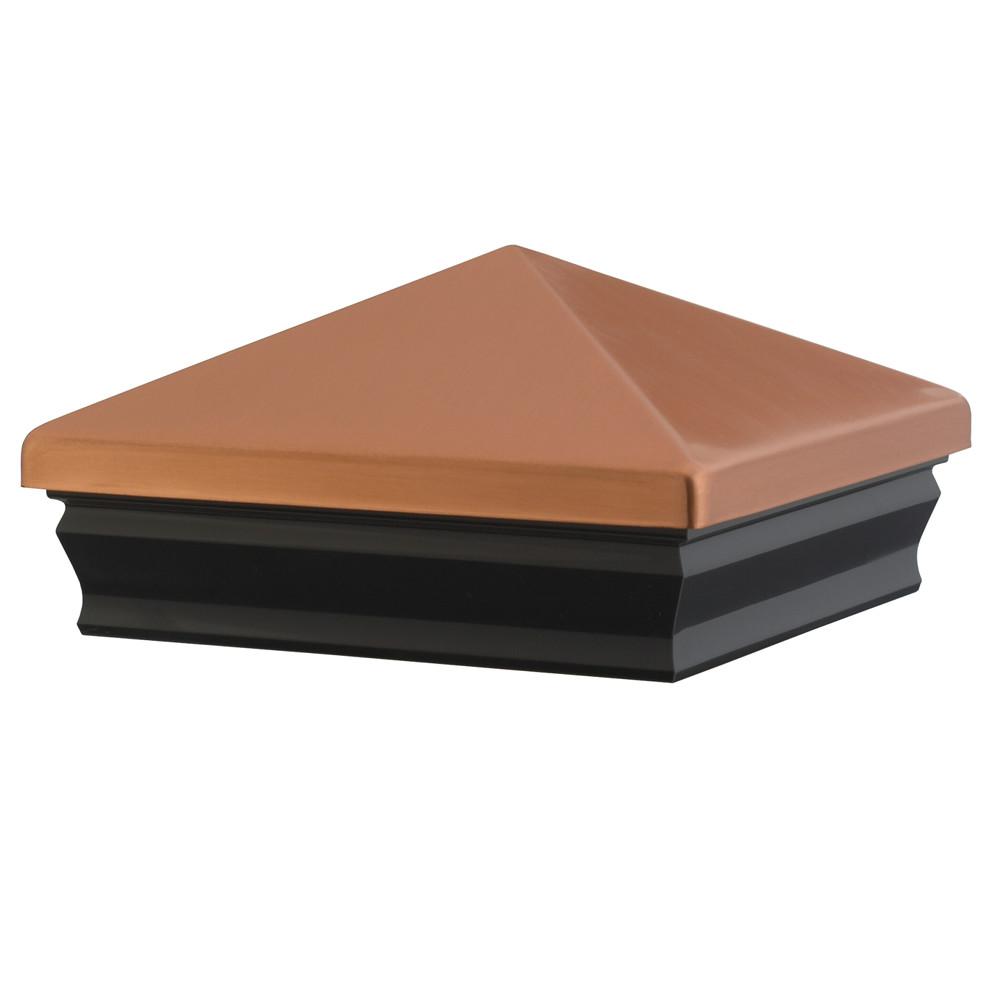 SimTek 5 in. x 5 in. Beige Composite Square Fence Post CapPC5x5EBEG