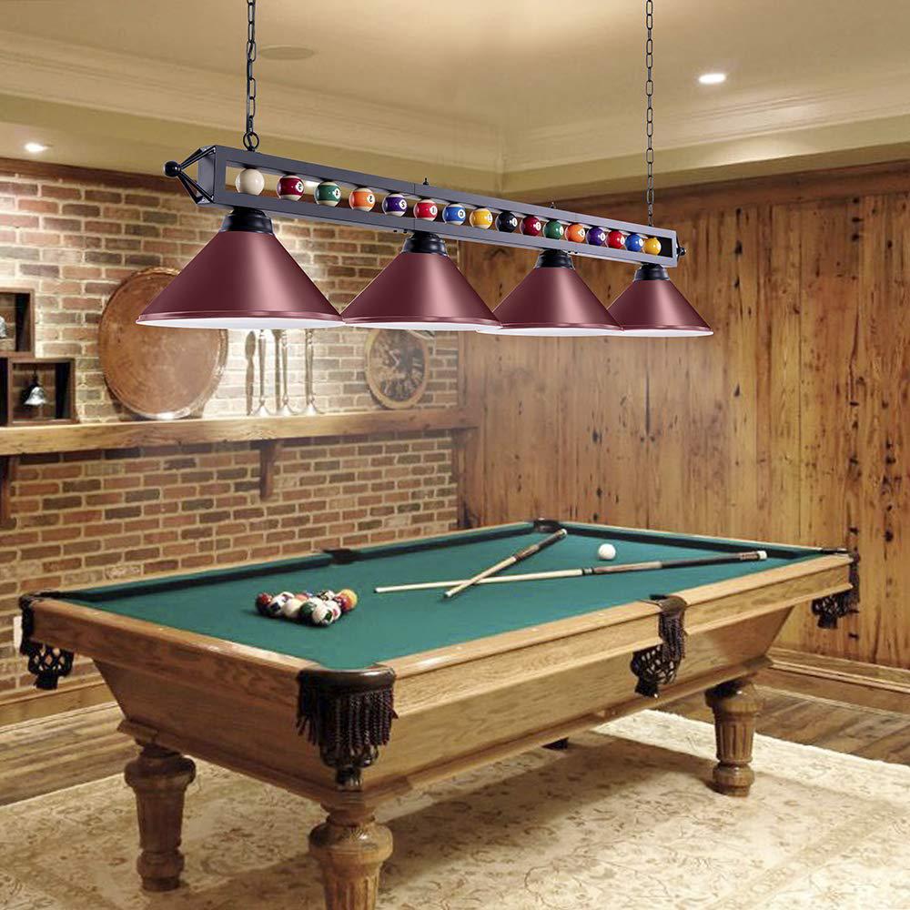 cubs pool table light