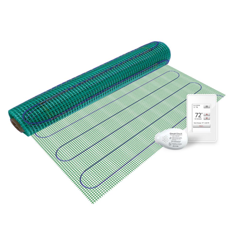 Warmlyyours Tempzone 8 Ft X 36 In 120 Volt Radiant Floor Heating