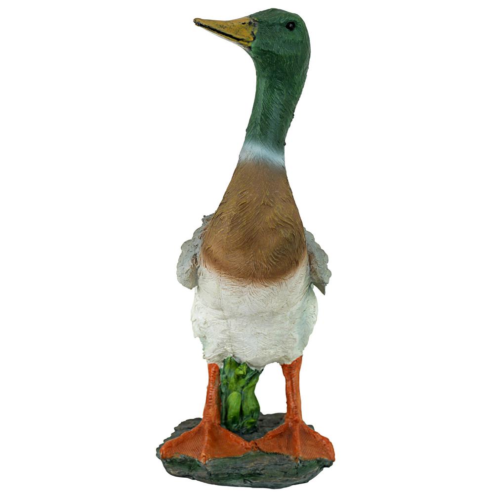 Design Toscano 13 5 In H Mallard Duck Statue - Duck Garden Statues Design Toscano 13 5 In H Mallard Duck Statue - Duck Garden Statues