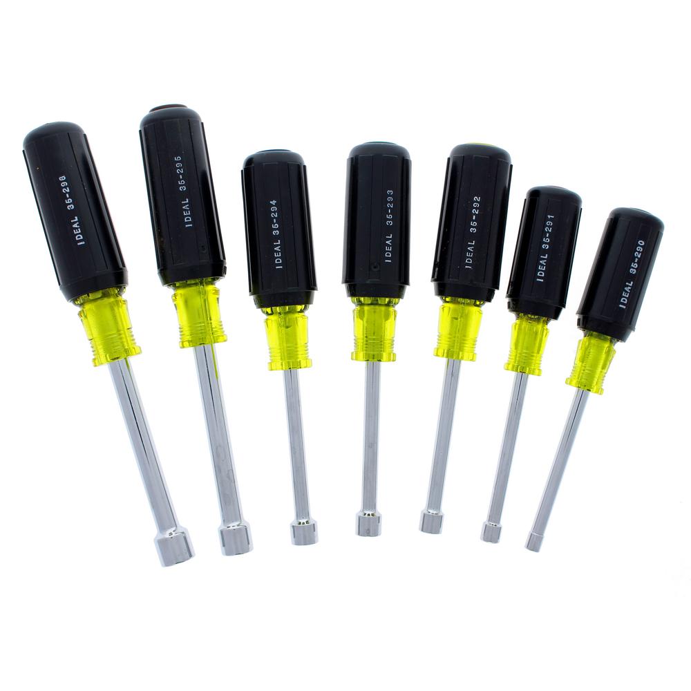 Klein Tools 5/16 in. Super long Nut Driver with 18 in. ShaftS1018M The Home Depot