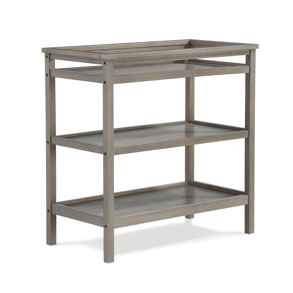 gray changing table