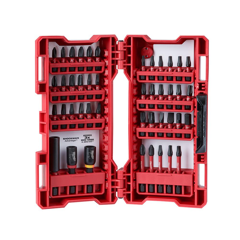 Milwaukee SHOCKWAVE IMPACT DUTY Driver Bit Set (44Piece)48324067 The Home Depot
