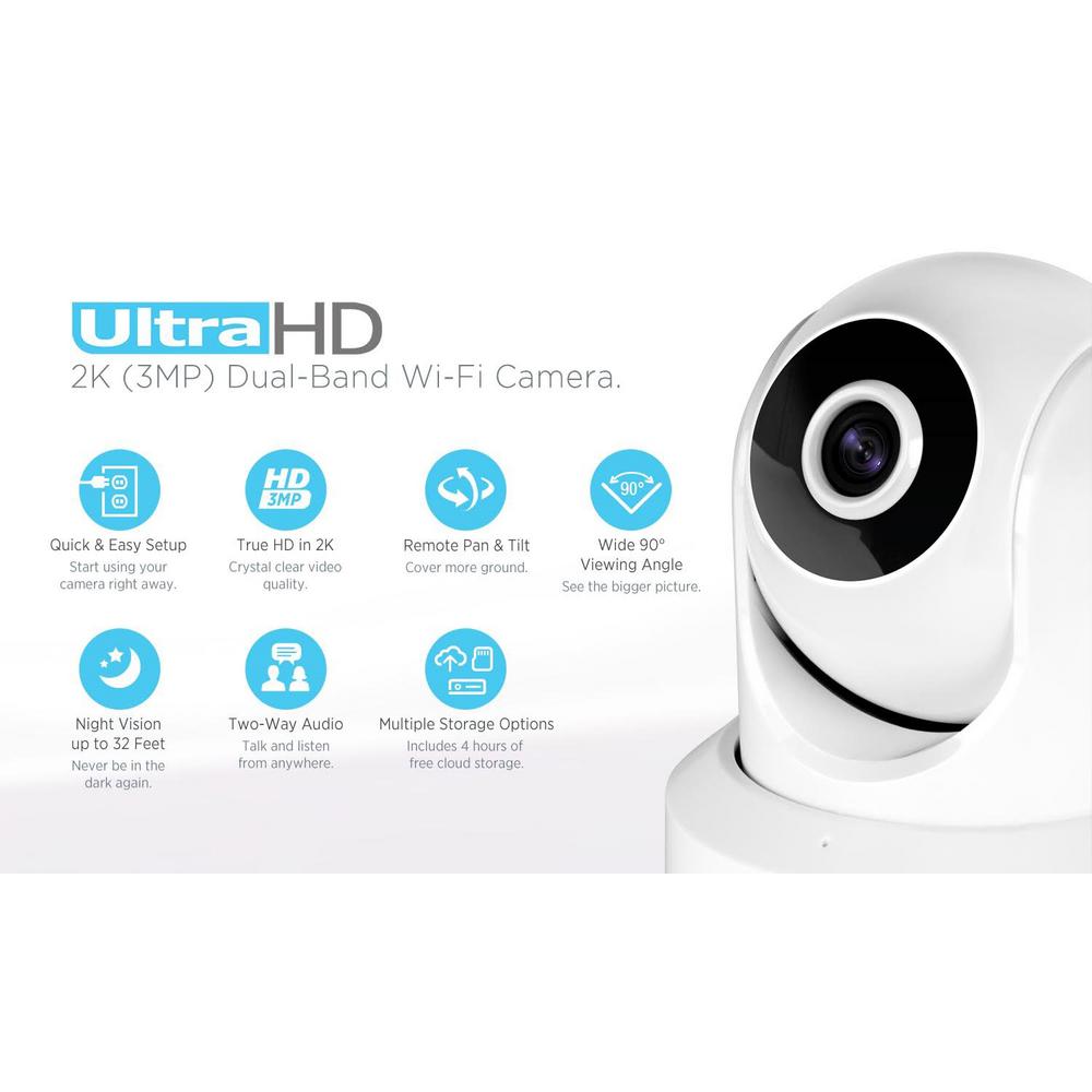 5ghz wireless indoor security camera