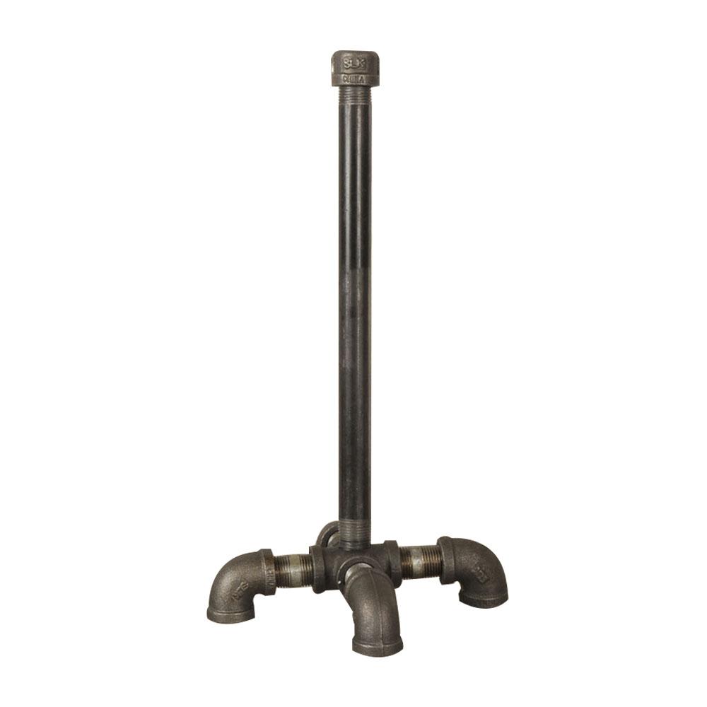 LDR Industries Pipe Decor Black Iron Paper Towel Holder Kit Industrial Steel... by LDR Industries