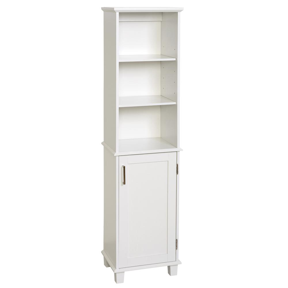 Linen Cabinets Bathroom Cabinets Storage The Home Depot