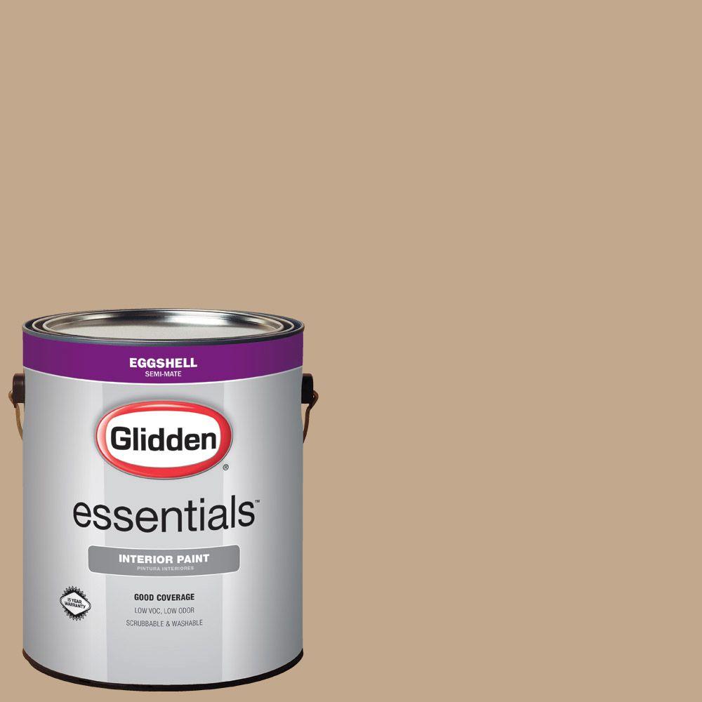 Glidden Essentials 1 gal. HDGWN20U Highland Plains Neutral Eggshell Interior PaintHDGWN20UE