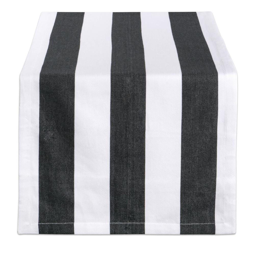 Machine Washable Blue Stripe Table Runner 100/% Cotton L140 x W40cm
