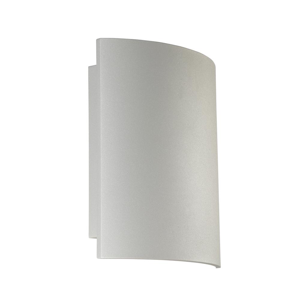 Eurofase 1 Light Marine Grey Outdoor Integrated Led Wall Mount 1 Light Marine Grey Outdoor Integrated Led Wall Mount Sconce