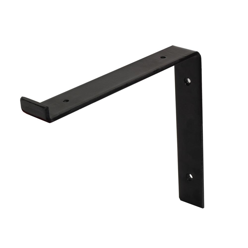 Crates & Pallet 10 in Forged Steel Shelf Bracket by Crates & Pallet