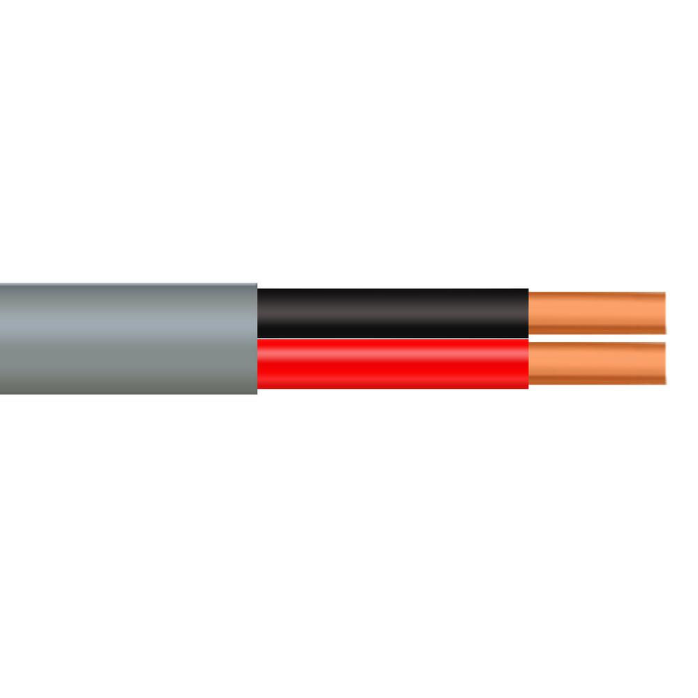 22//2 Security Alarm Wire Cable Stranded Shielded 2 Conductor 22 AWG CL3R 1000ft