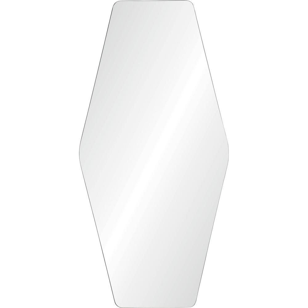 Kenroy Home Large Irregular Beveled Glass Mirror (44 in. H x 31.5 in. W