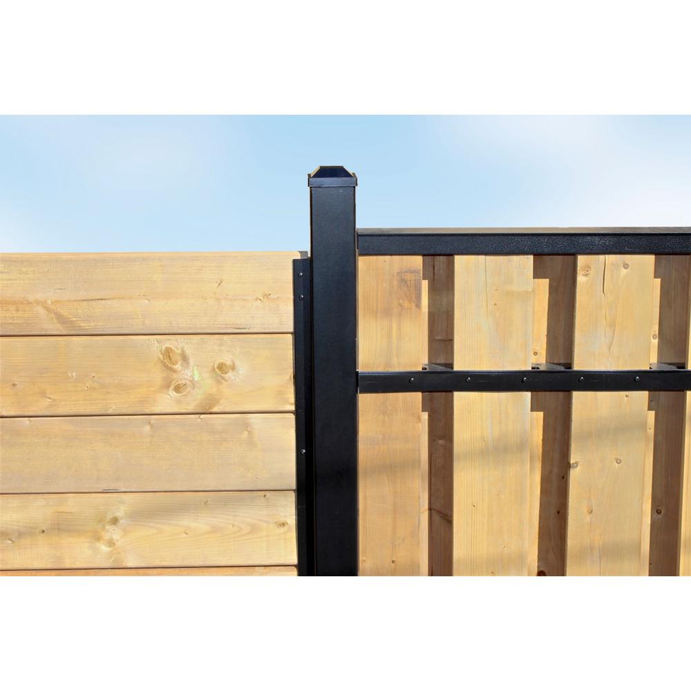 Metal Fence Posts - Metal Fencing - The Home Depot