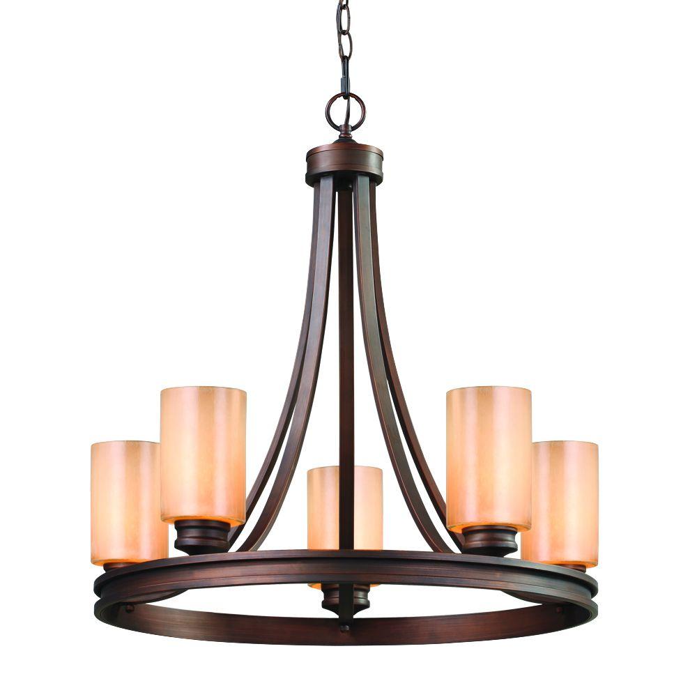 Holborn Collection 5Light Sovereign Bronze Chandelier055MPSBZ The