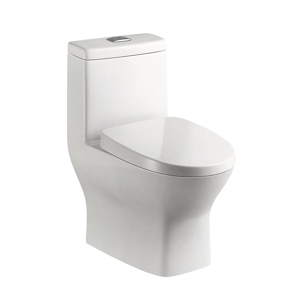 Swiss Madison Sublime II 1Piece 0.8/1.28 GPF Dual Flush Elongated