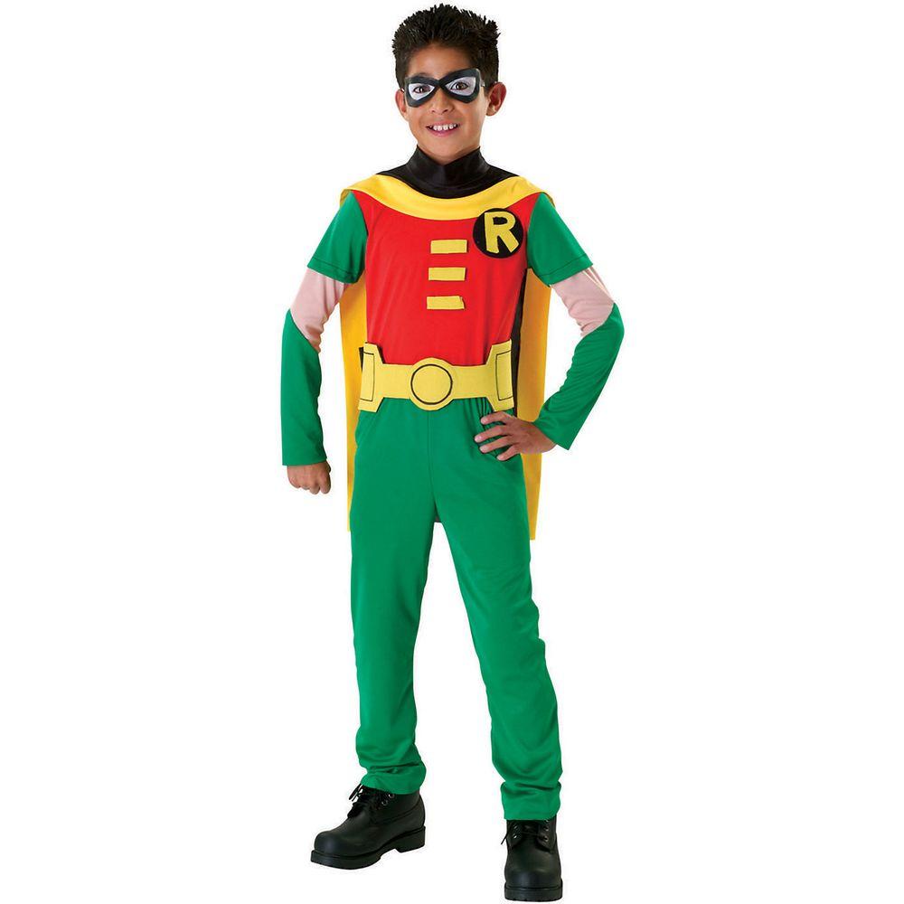 Fancy Dresses Dc Comics Boys Robin Boy Wonder Teen Titans Childs ...