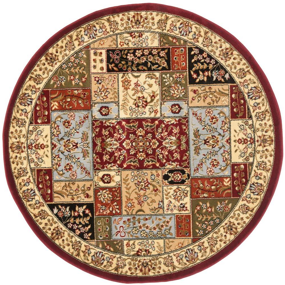 Safavieh Lyndhurst Multi Ivory 10 Ft X Round Area Rug