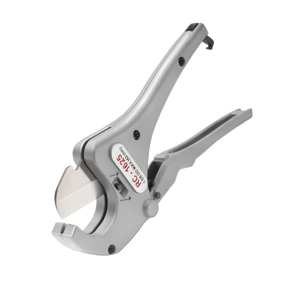 ridgid pipe cutter ratchet 1625 tubing rc plastic action plumbing