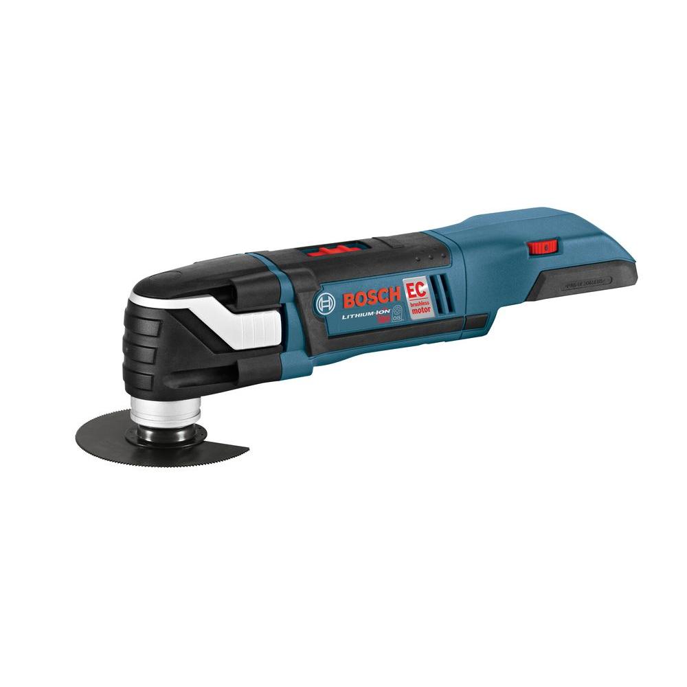 Bosch 18Volt LithiumIon Cordless MultiX Oscillating MultiTool (Tool