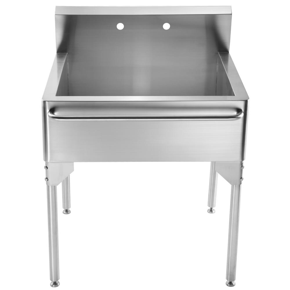 brushed stainless steel whitehaus collection utility sinks wh302510 np 64_1000