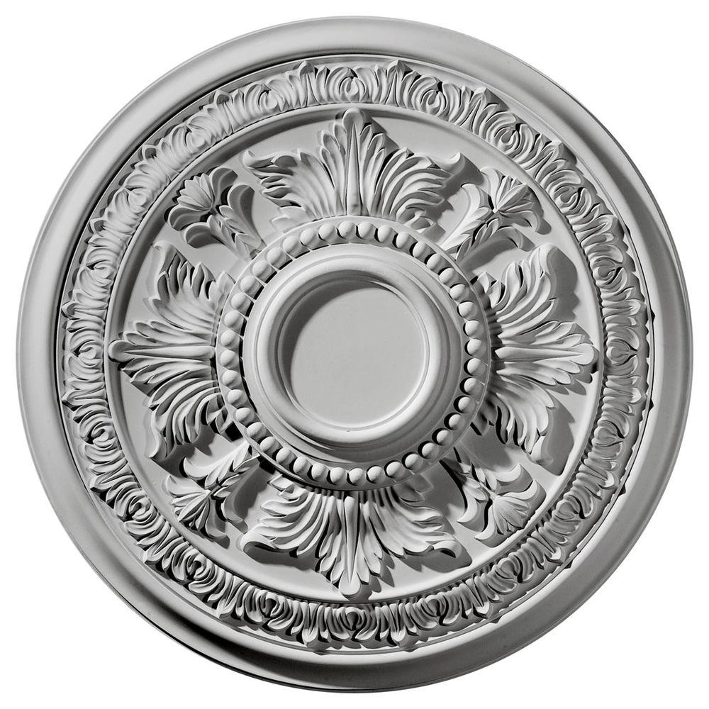 Ekena Millwork 30-5/8 in. O.D. Tellson Ceiling Medallion ...