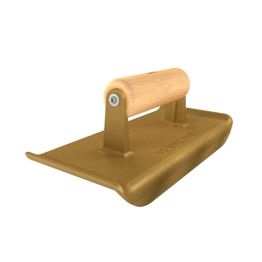 Bon Tool 9 In X 4 Bronze Jumbo Hand Edger With Wood Handle
