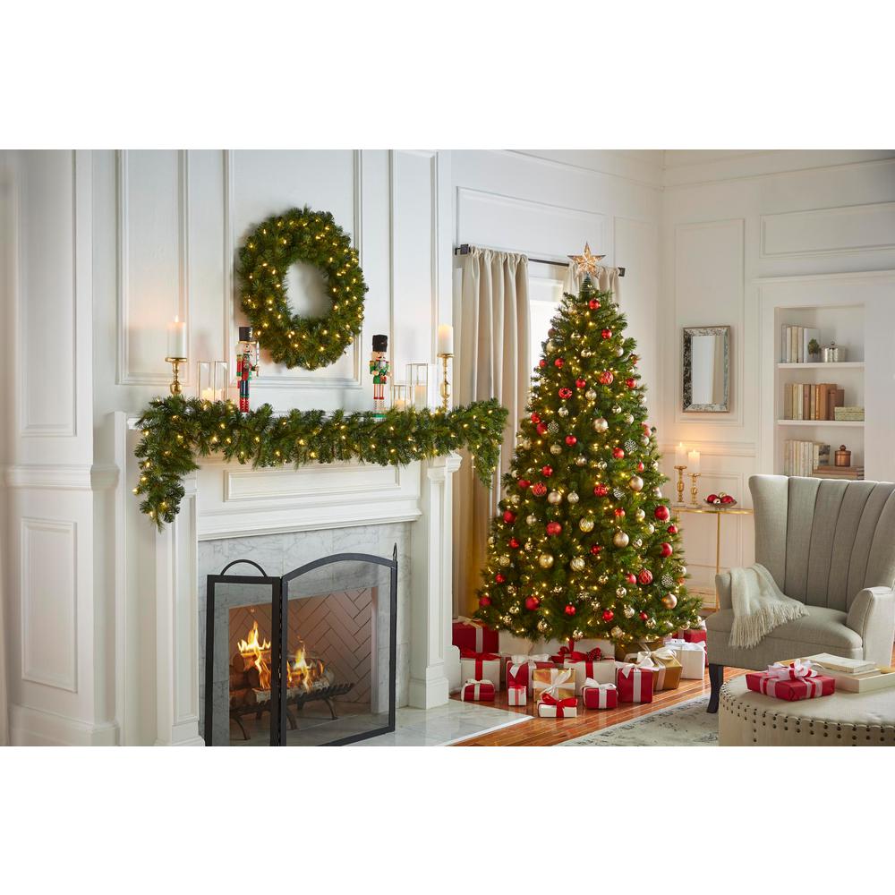 Home Accents Holiday 9 Ft Pre Lit Led Artificial Wesley Long