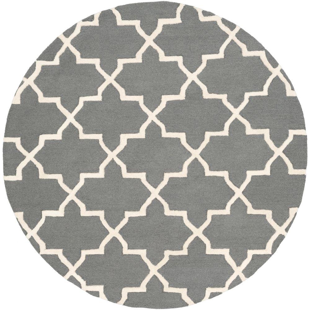 Artistic Weavers Pollack Keely Charcoal 6 Ft X Round Indoor Artistic Weavers Pollack Keely Charcoal 6 Ft X Round Indoor Area Rug