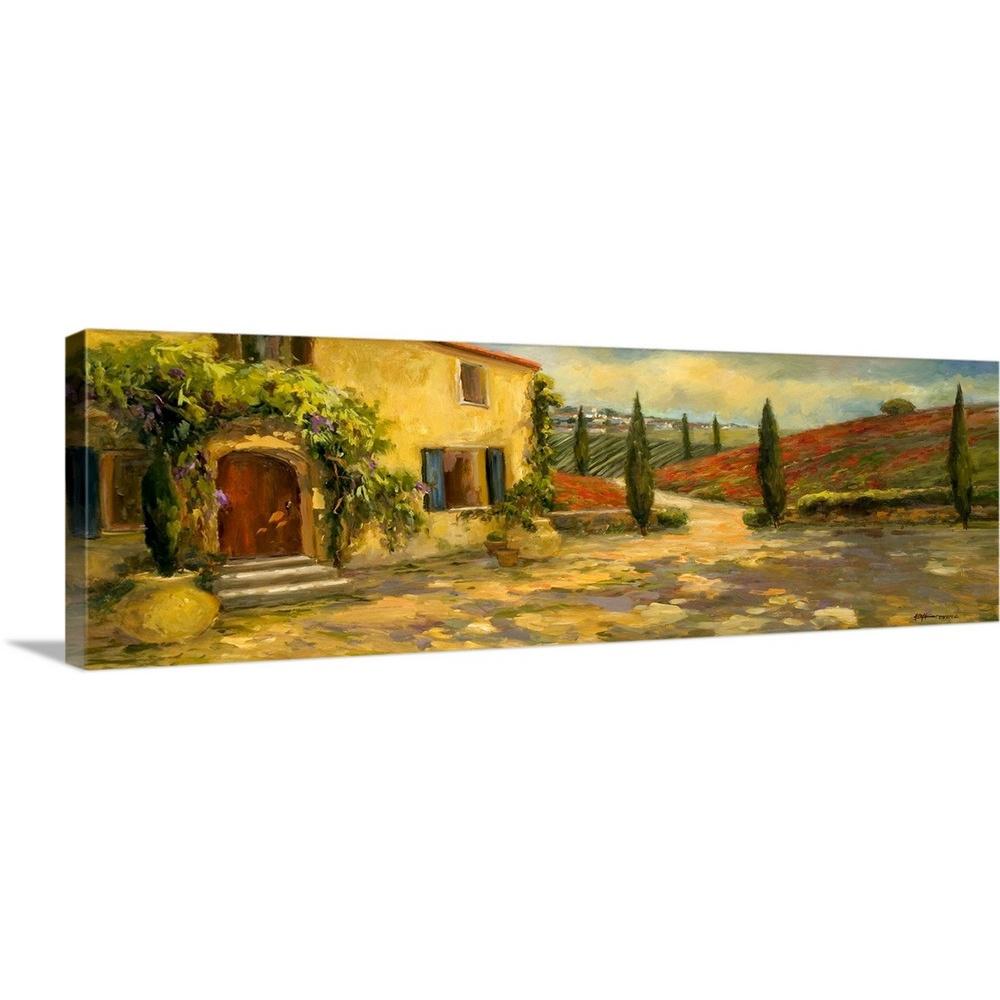 Tuscan Fields By Allayn Stevens Canvas Wall Art