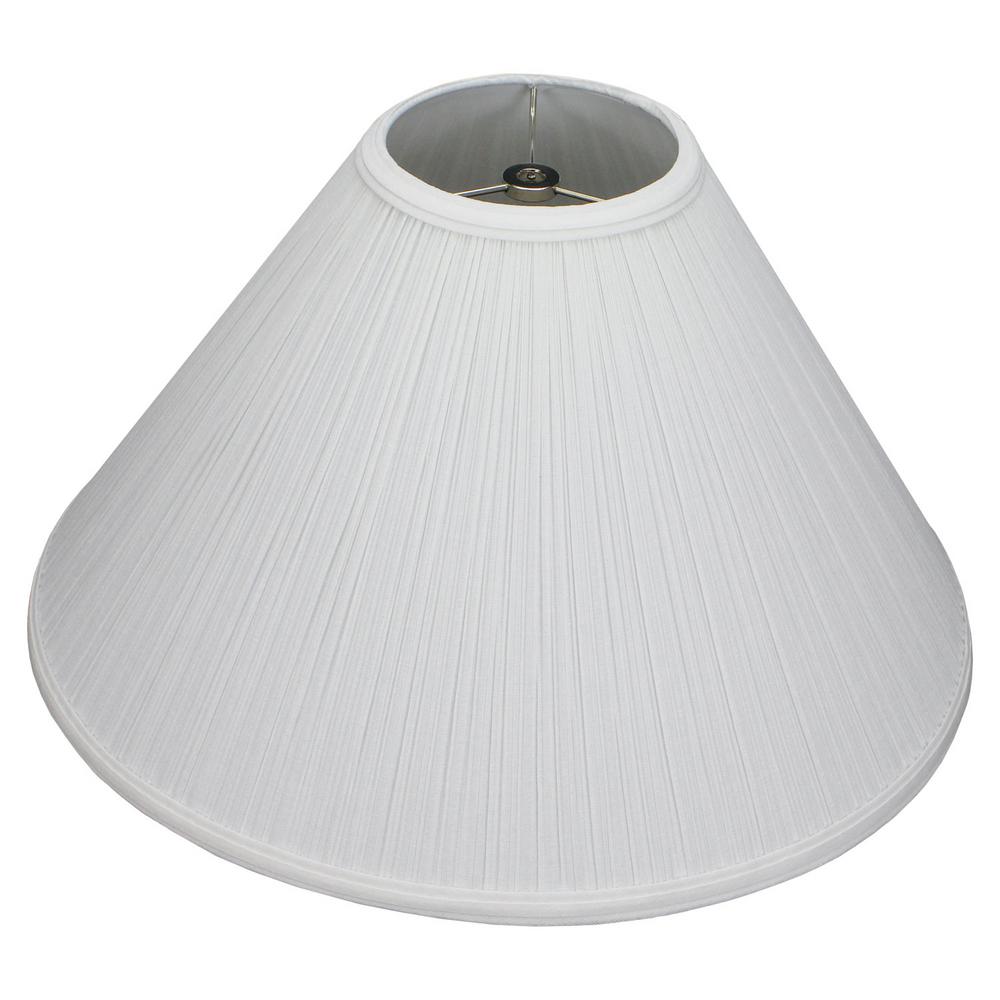 FenchelShades.com 17 in. W x 9.25 in. H White Mushroom ...