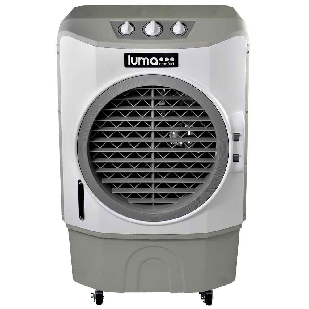 Luma Comfort 1650 CFM 3 Speed Commercial Evaporative Cooler Air Fan 