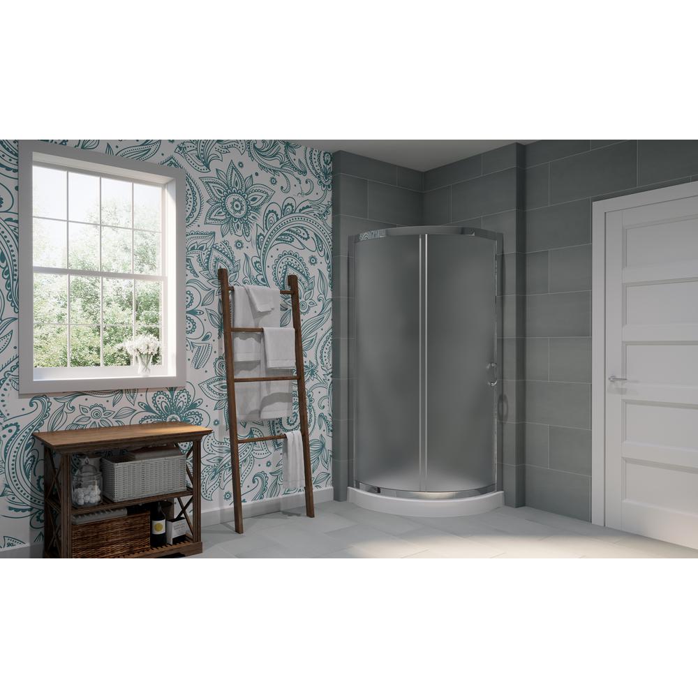 OVE Decors Breeze 31 in. x 31 in. x 76 in. Shower Kit with Intimacy