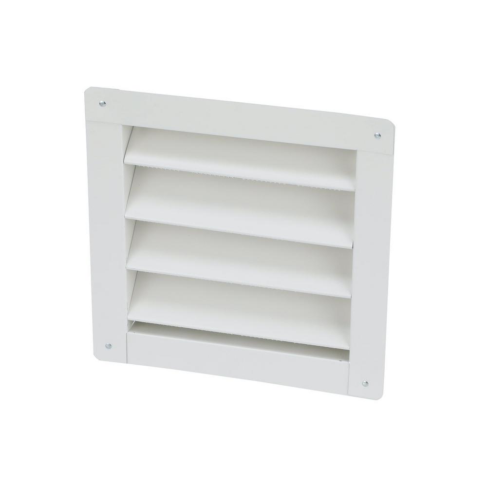 Air Vent 8 in. x 8 in. Aluminum Gable Louver Mount/Wall