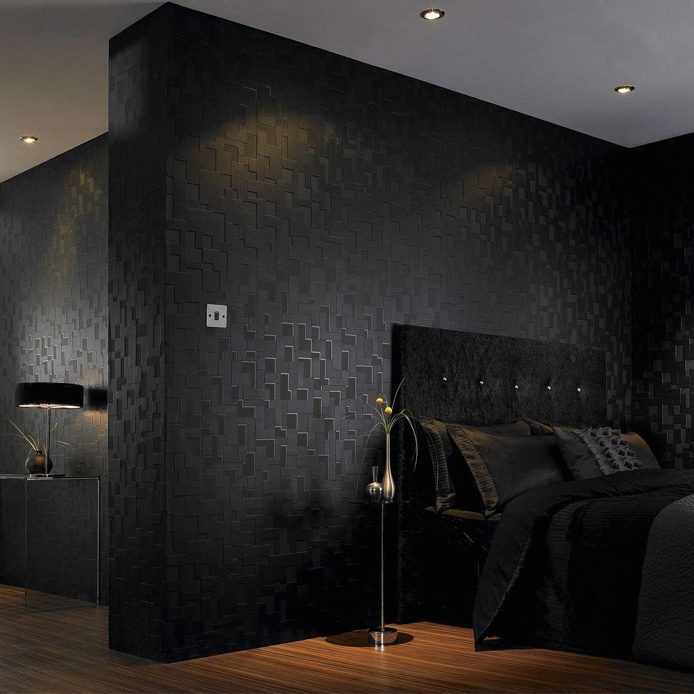 black removable wallpaper