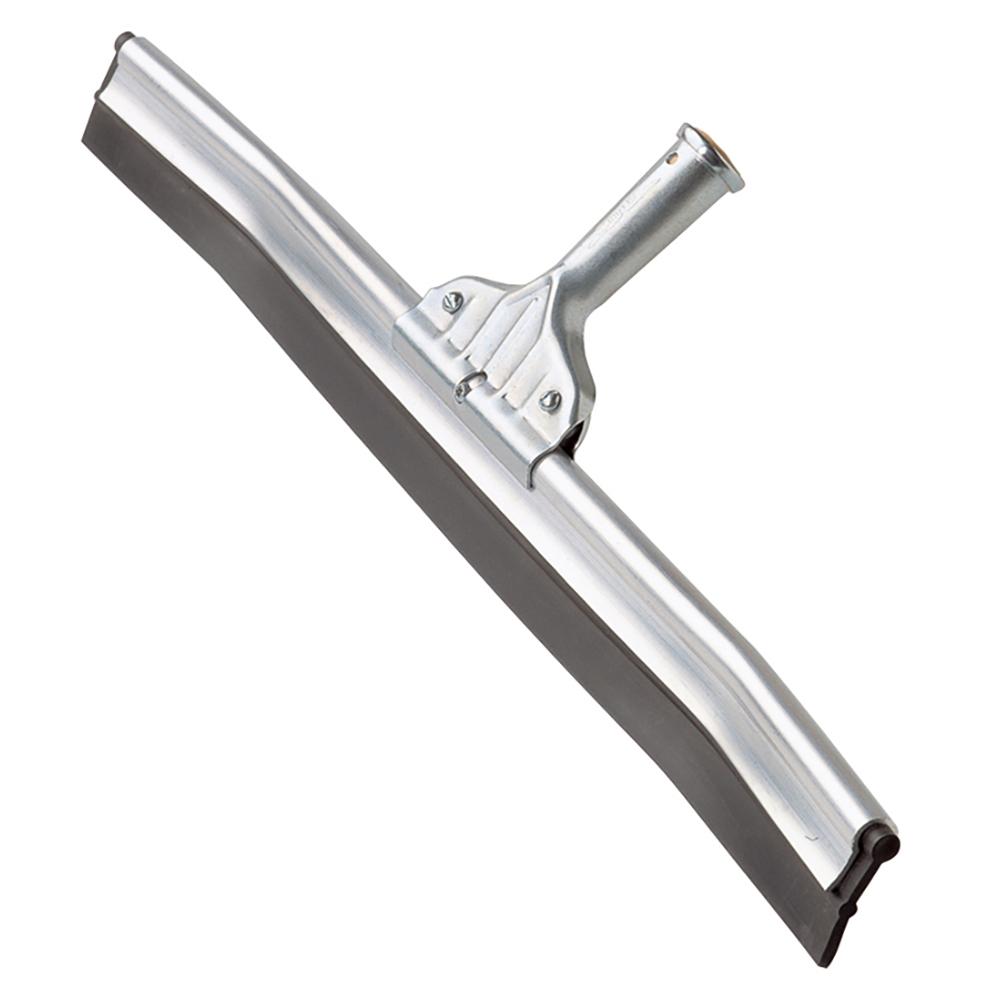 Ettore 36 In Aluminum Heavy Duty Curved Floor Squeegee Without