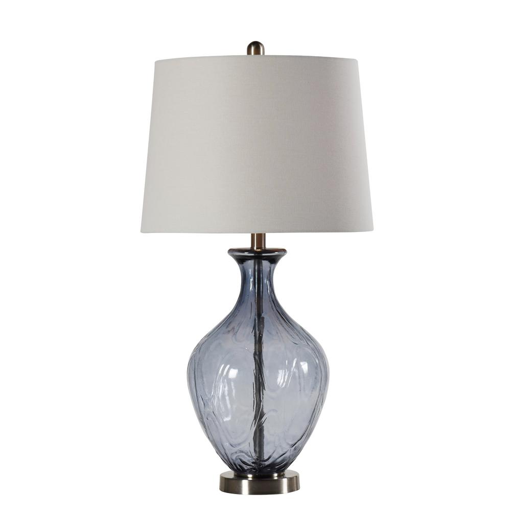 blue modern lamp