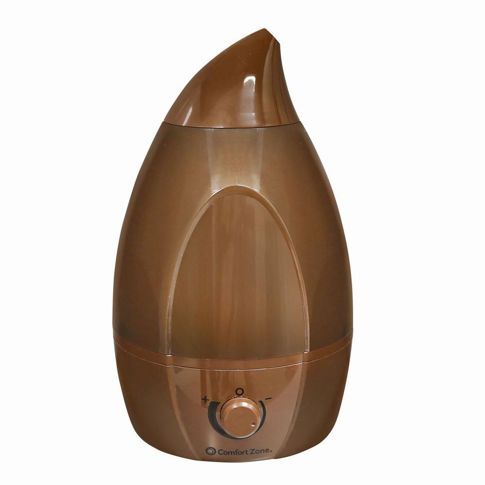 Comfort Zone Family Ultrasonic Humidifier, GreenCZHD31GN The Home Depot