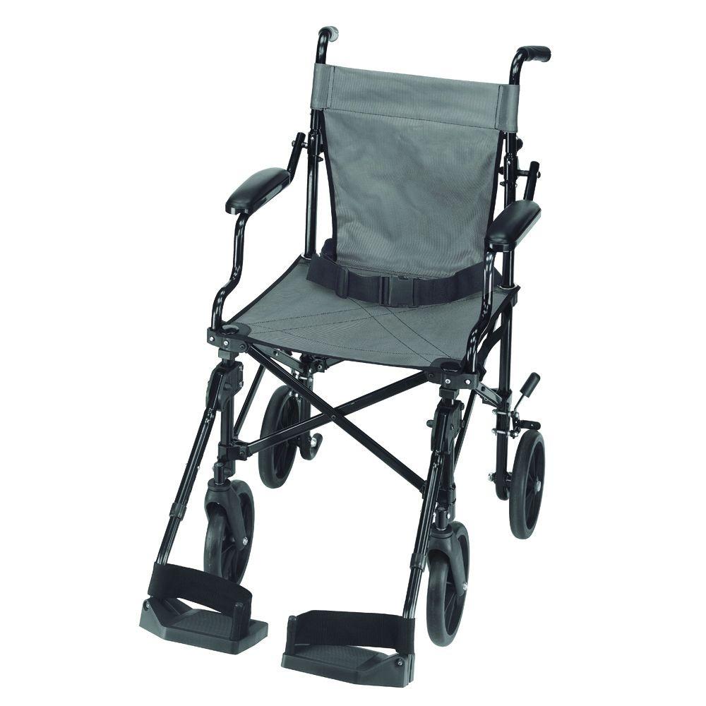 DMI Folding Lightweight Transport Chair in Aluminum50110580200 The