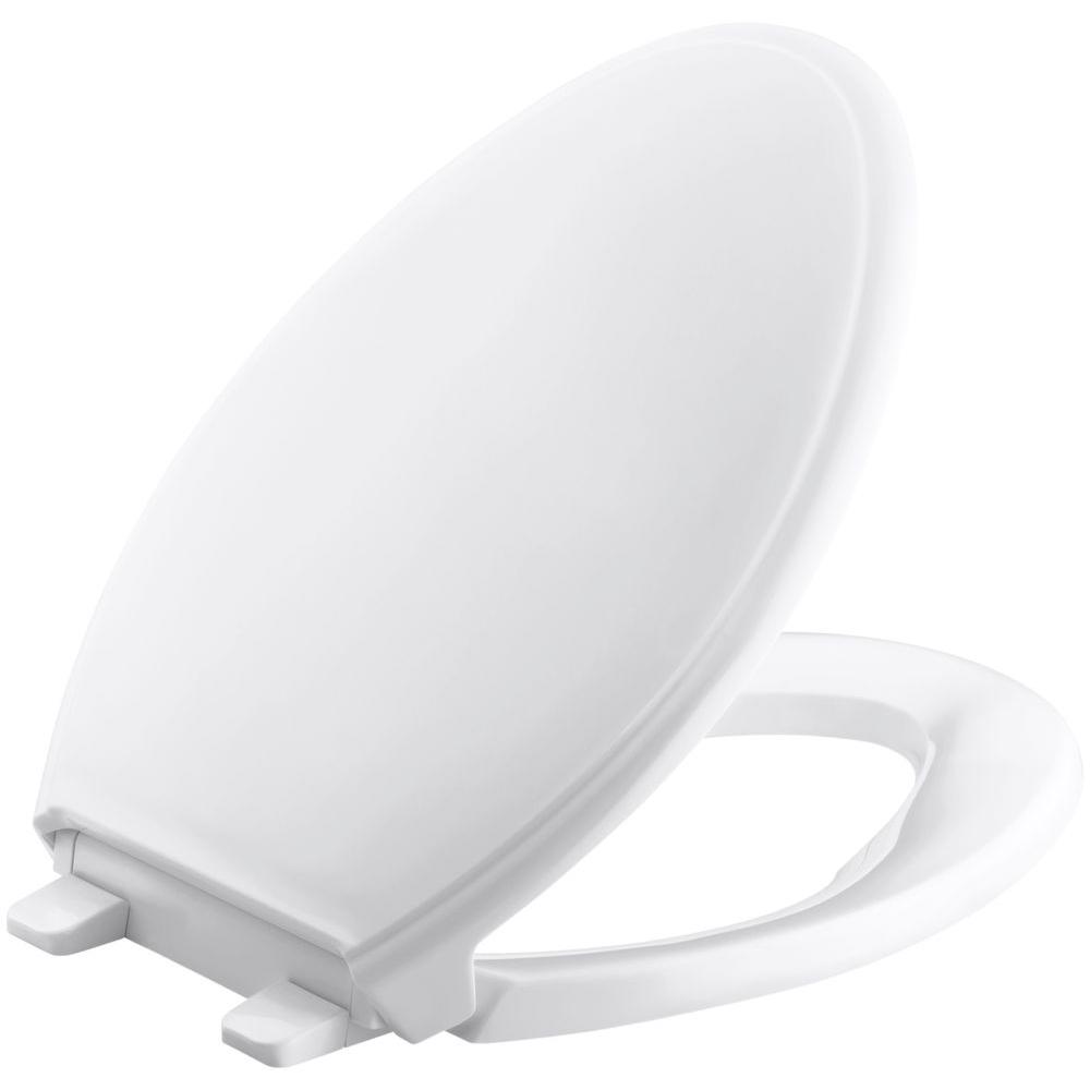 Kohler Santa Rosa >> KOHLER Glenbury Elongated Closed-front Toilet Seat in ... Kohler Santa Rosa >> KOHLER Glenbury Elongated Closed-front Toilet Seat in ...