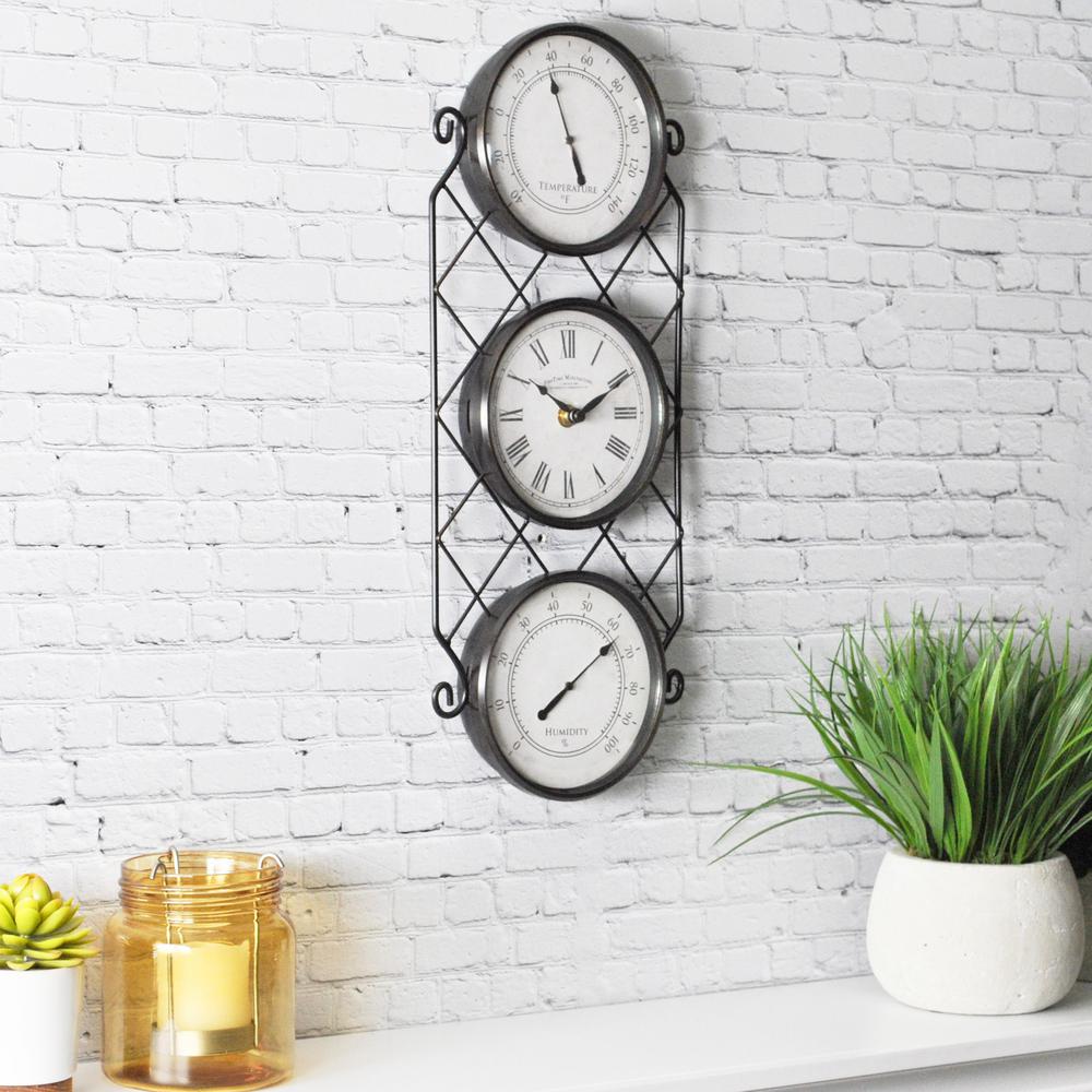 Outdoor Clocks Outdoor Decor The Home Depot